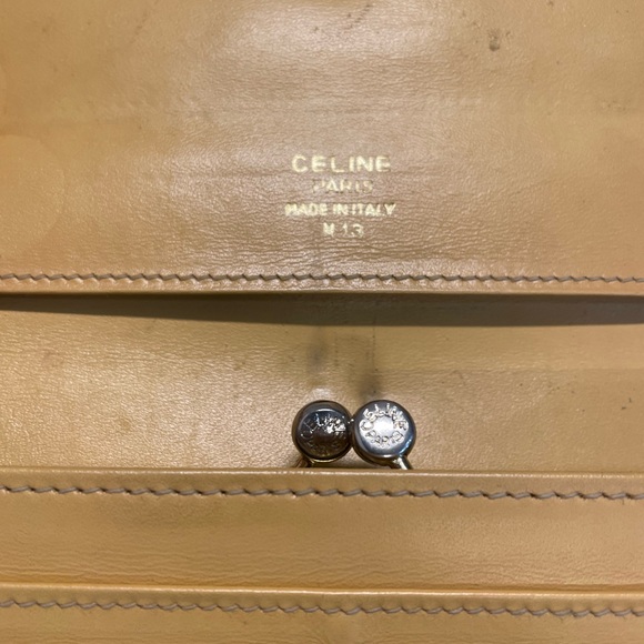 Sale!! Vintage Celine Wallet Long. M13 - Picture 13 of 14